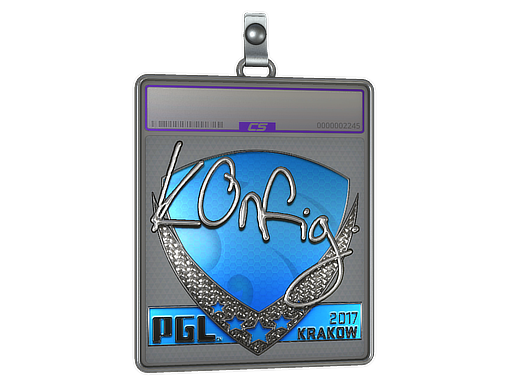 Sticker Slab | k0nfig (Foil) | Krakow 2017