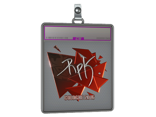 Sticker Slab | RpK (Foil) | Cologne 2016