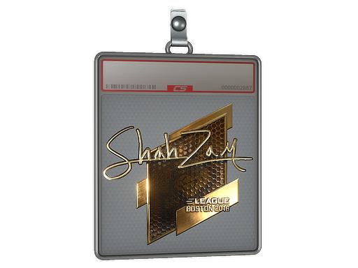 Sticker Slab | ShahZaM (Gold) | Boston 2018