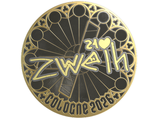 Sticker | zweih (Gold) | Cologne 2026
