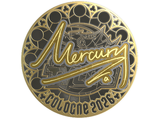 Sticker | Mercury (Gold) | Cologne 2026