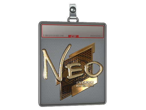 Sticker Slab | NEO (Gold) | Boston 2018
