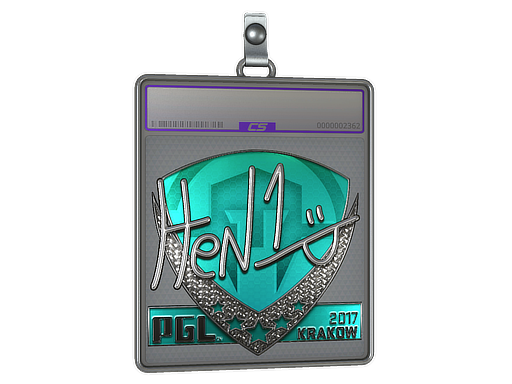 Sticker Slab | HEN1 (Foil) | Krakow 2017