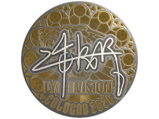 Sticker | z4KR (Foil) | Cologne 2026