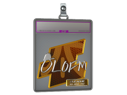 Sticker Slab | olofmeister (Foil) | Atlanta 2017