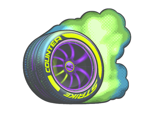 Sticker | Burnout (Lenticular)