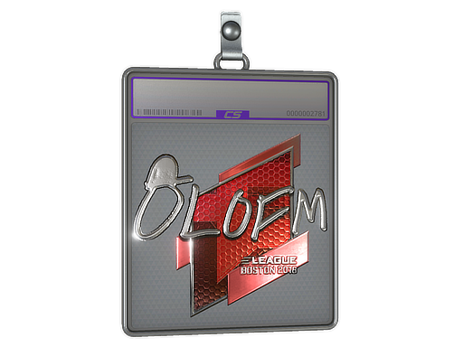 Sticker Slab | olofmeister (Foil) | Boston 2018