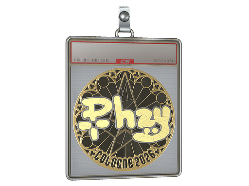 Sticker Slab | phzy (Gold) | Cologne 2026
