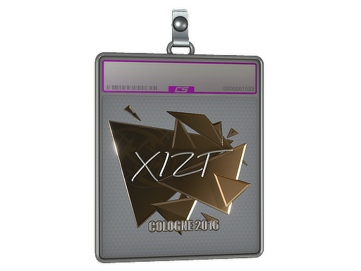 Sticker Slab | Xizt (Foil) | Cologne 2016