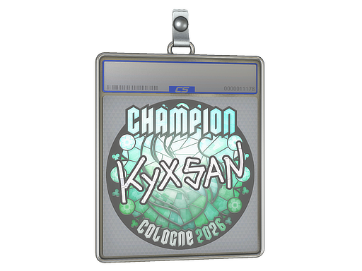Sticker Slab | kyxsan (Champion) | Cologne 2026