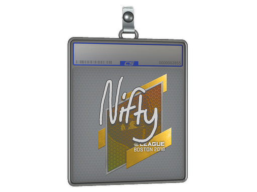 Sticker Slab | Nifty | Boston 2018