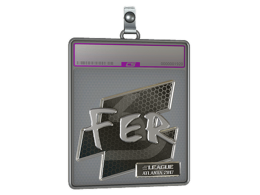 Sticker Slab | fer (Foil) | Atlanta 2017