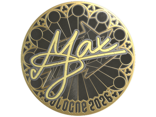 Sticker | max (Gold) | Cologne 2026