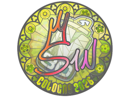 Sticker | s1n (Holo) | Cologne 2026