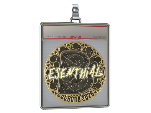 Sticker Slab | esenthial (Gold) | Cologne 2026