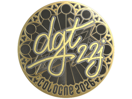 Sticker | dgt (Gold) | Cologne 2026