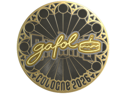 Sticker | gafolo (Gold) | Cologne 2026