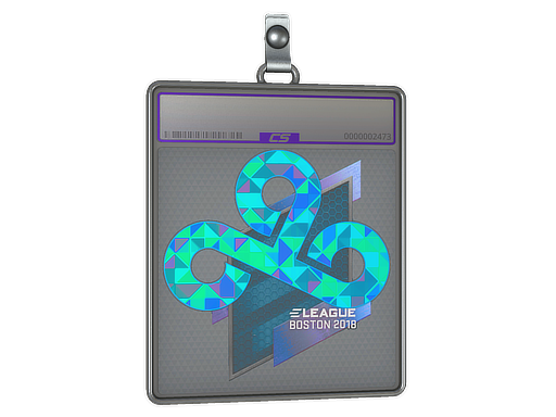 Sticker Slab | Cloud9 (Holo) | Boston 2018