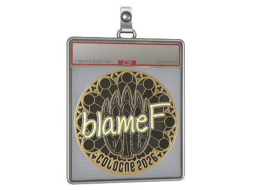 Sticker Slab | blameF (Gold) | Cologne 2026