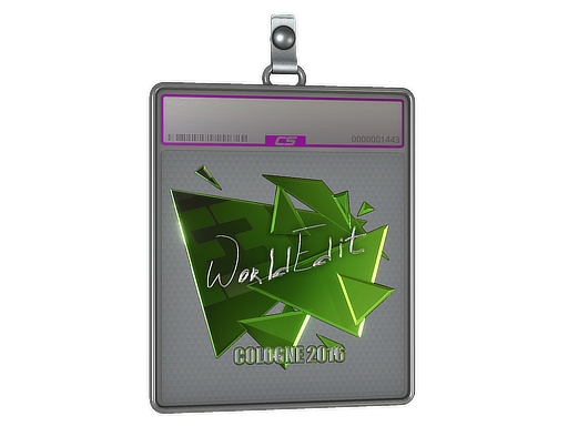 Sticker Slab | WorldEdit (Foil) | Cologne 2016