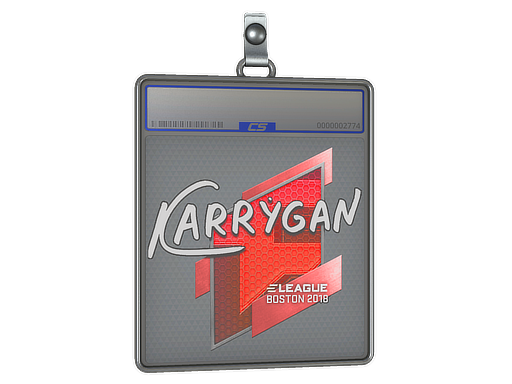 Sticker Slab | karrigan | Boston 2018