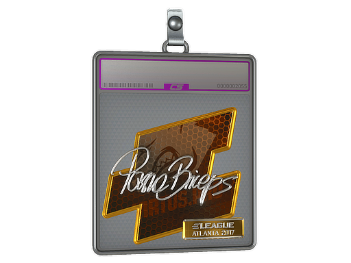 Sticker Slab | pashaBiceps (Foil) | Atlanta 2017