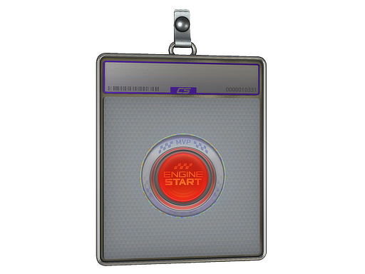 Sticker Slab | Engine Start (Holo)