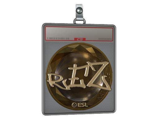 Sticker Slab | REZ (Gold) | Katowice 2019