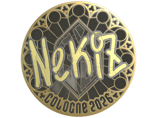Sticker | NEKiZ (Gold) | Cologne 2026