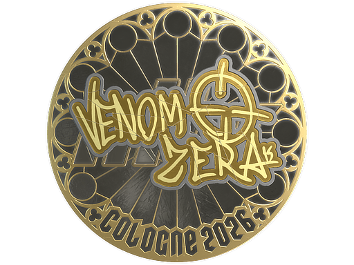 Sticker | venomzera (Gold) | Cologne 2026