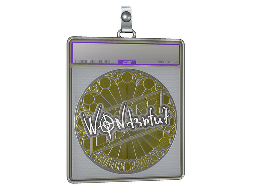 Sticker Slab | w0nderful (Foil) | Cologne 2026