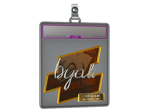 Sticker Slab | byali (Foil) | Atlanta 2017