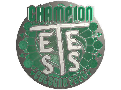 Sticker | TeSeS (Foil, Champion) | Cologne 2026