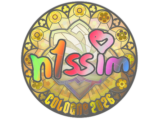 Sticker | n1ssim (Holo) | Cologne 2026