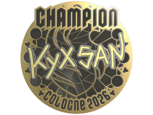Sticker | kyxsan (Gold, Champion) | Cologne 2026
