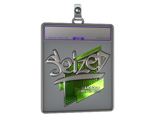 Sticker Slab | seized (Foil) | Boston 2018