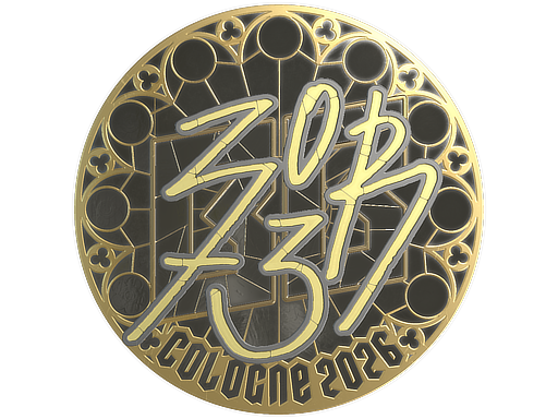 Sticker | zorte (Gold) | Cologne 2026