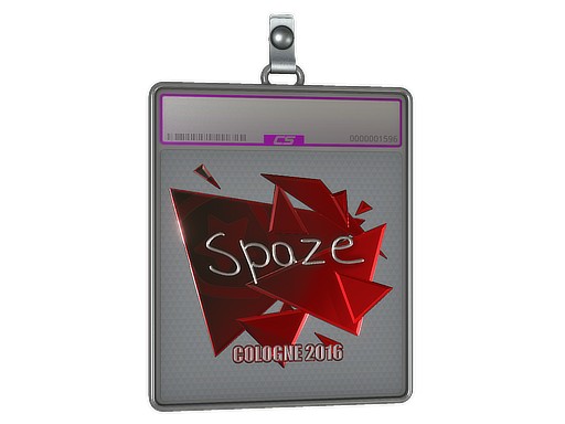 Sticker Slab | spaze (Foil) | Cologne 2016