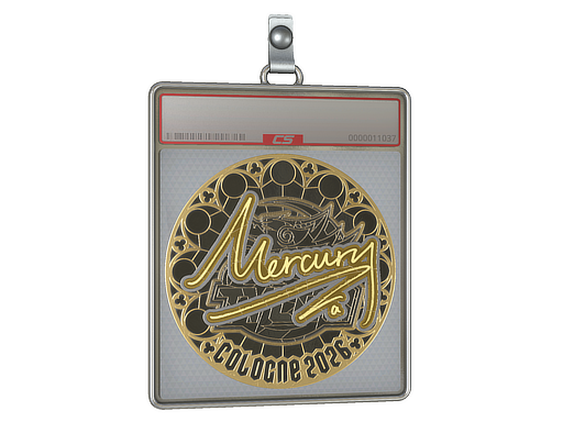Sticker Slab | Mercury (Gold) | Cologne 2026