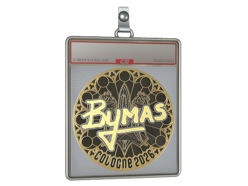 Sticker Slab | Bymas (Gold) | Cologne 2026