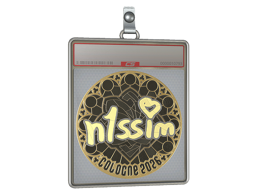 Sticker Slab | n1ssim (Gold) | Cologne 2026