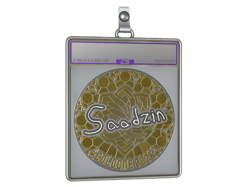 Sticker Slab | saadzin (Foil) | Cologne 2026