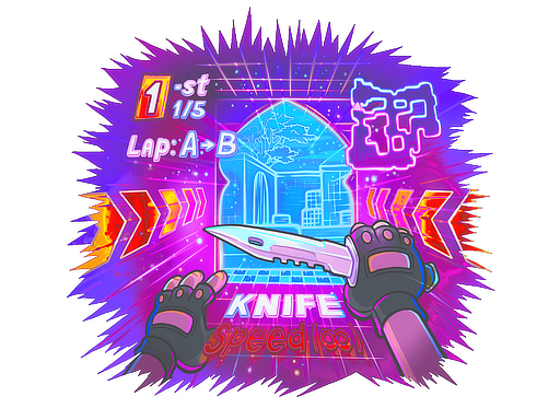 Sticker | First Lap (Holo)