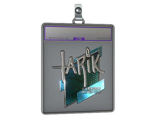 Sticker Slab | tarik (Foil) | Boston 2018