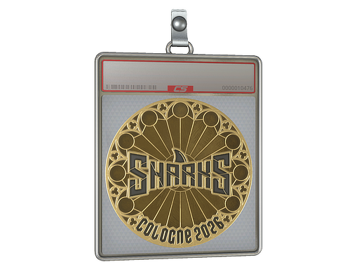 Sticker Slab | Sharks Esports (Gold) | Cologne 2026