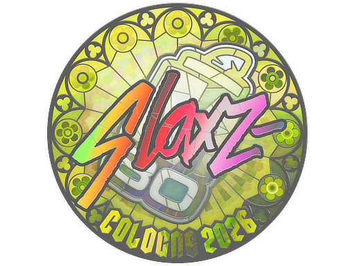 Sticker | slaxz- (Holo) | Cologne 2026