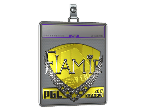 Sticker Slab | flamie (Foil) | Krakow 2017