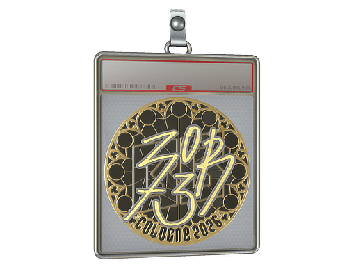 Sticker Slab | zorte (Gold) | Cologne 2026