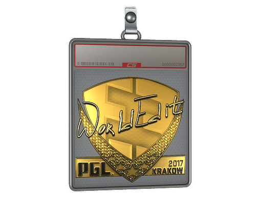 Sticker Slab | WorldEdit (Gold) | Krakow 2017