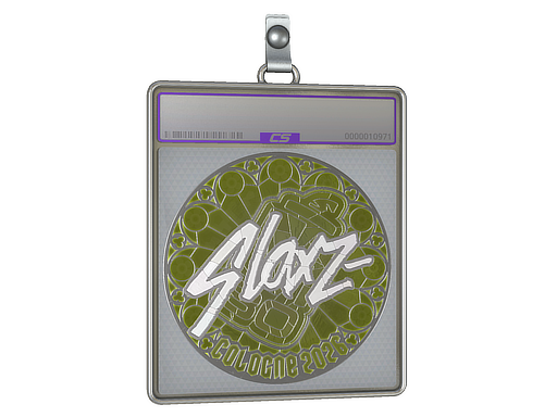 Sticker Slab | slaxz- (Foil) | Cologne 2026